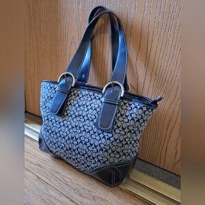 bag Purse - Black-Grey  Excellent Condition..Used   Once.